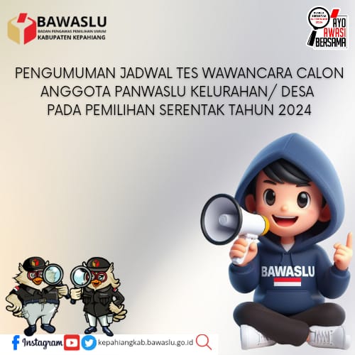 pengumuman wawancara PDK