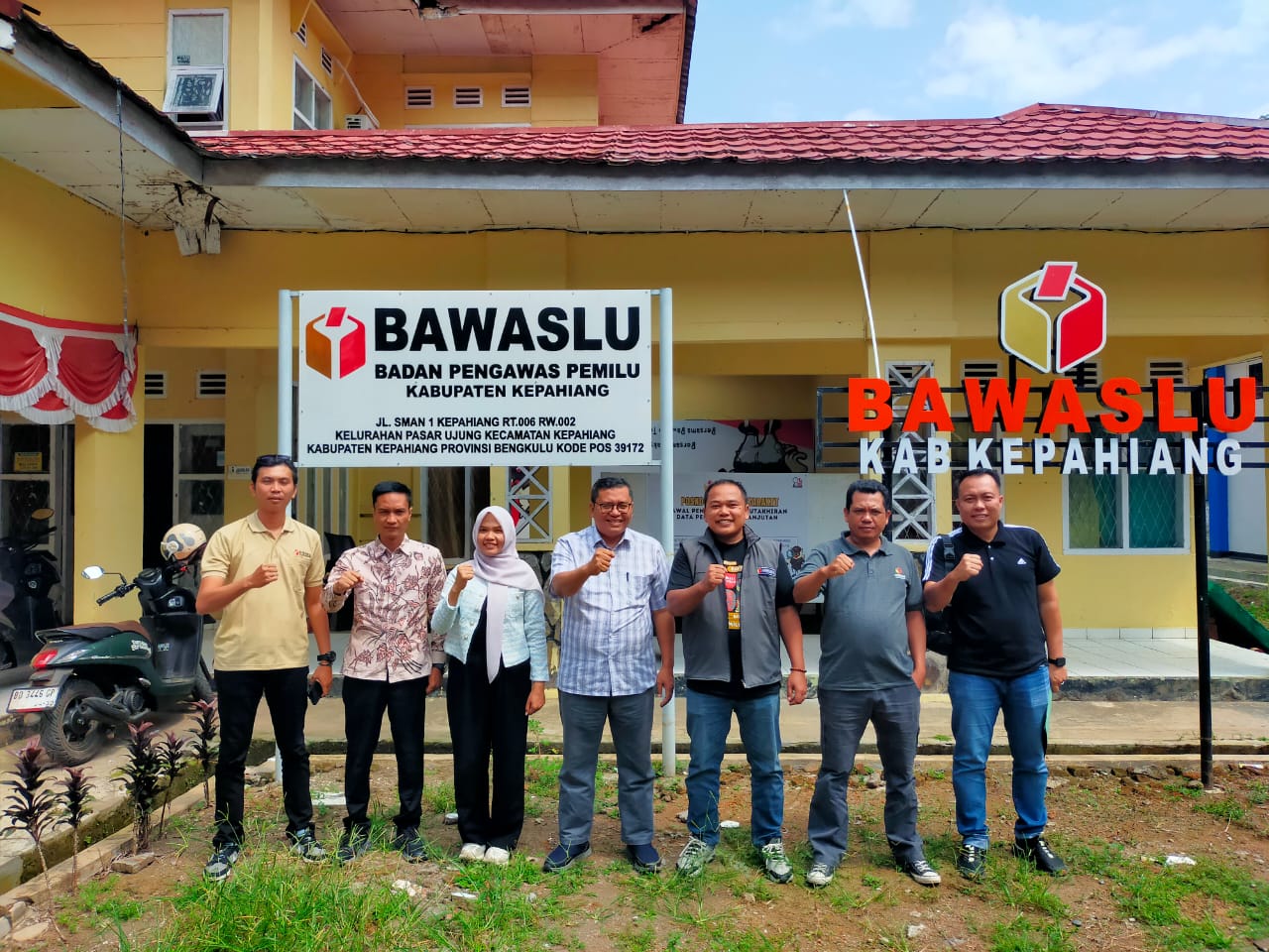 Supervisi Ketua Bawaslun prov